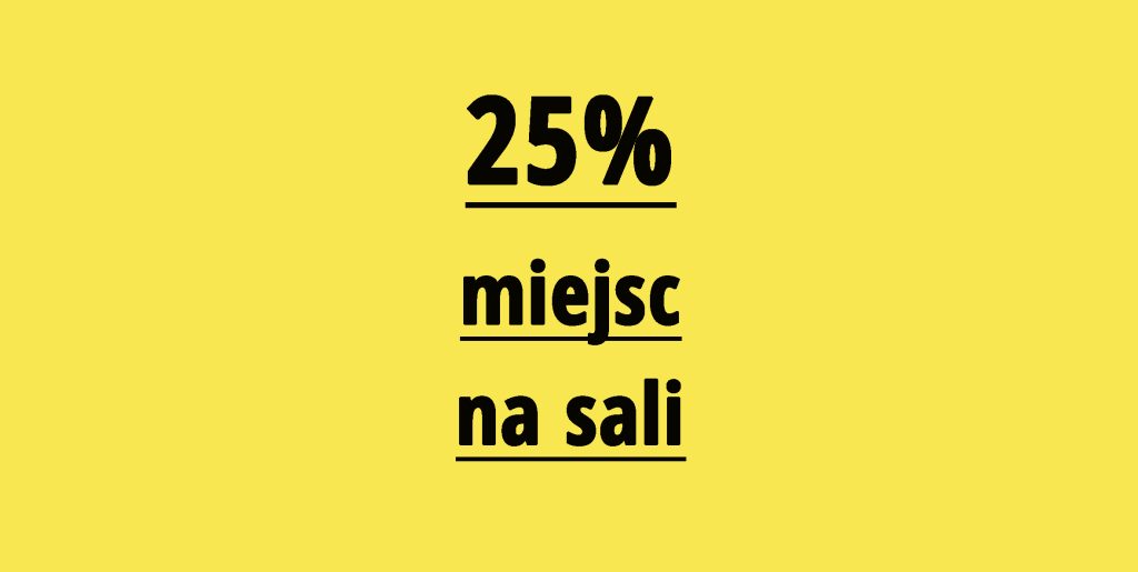 25 procent miejsc