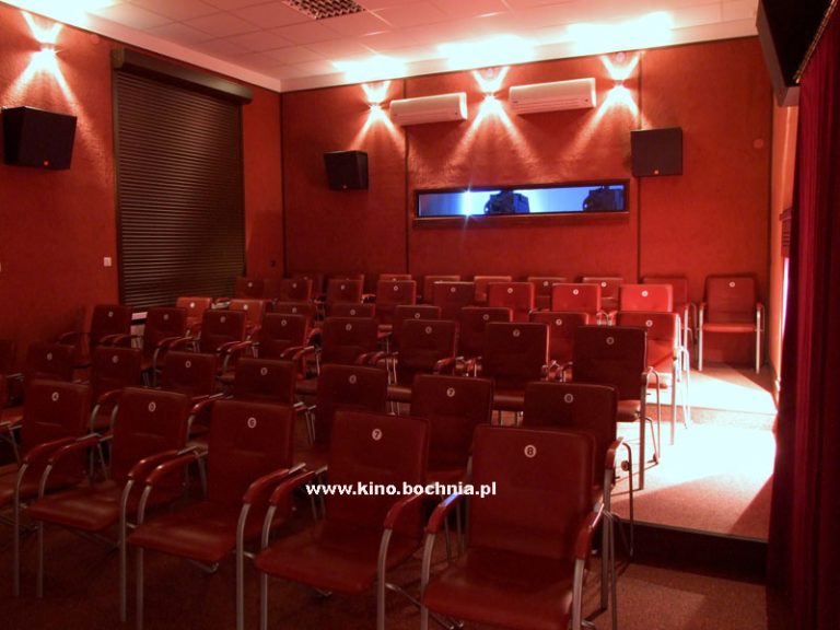 Widownia mała sala kina